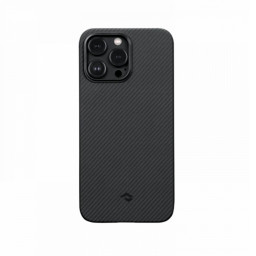 Накладка Pitaka MagEZ Case 3 для iPhone 14 Pro Max черно-серая купить в Уфе