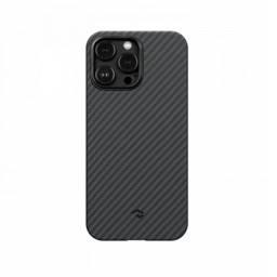 Накладка Pitaka MagEZ Case 3 для iPhone 14 Pro черно-серая в полоску купить в Уфе
