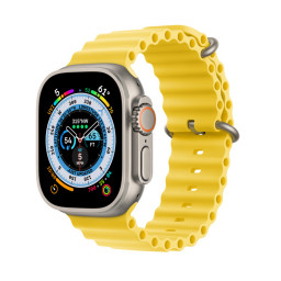 EU Apple Watch Ultra 49mm Titanium Yellow Ocean Band купить в Уфе