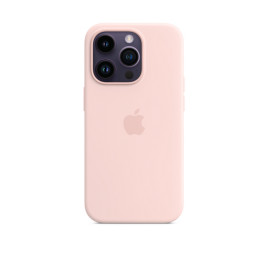 Накладка силиконовая для iPhone 14 Pro Magsafe розовая купить в Уфе