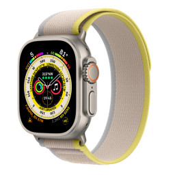 EU Apple Watch Ultra 49mm Titanium Yellow/Beige Trail Loop купить в Уфе