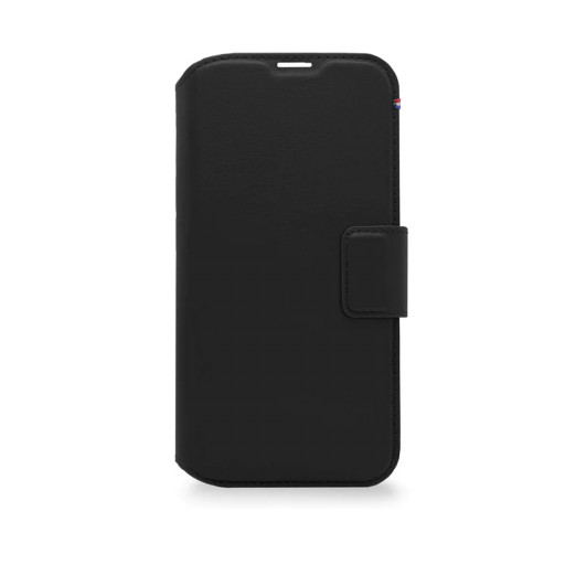 Чехол-книжка Decoded для iPhone 14 Pro Max Leather Detachable Wallet MagSafe черная