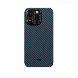 Накладка Pitaka MagEZ Case 3 для iPhone 14 Pro Max черно-синяя купить в Уфе