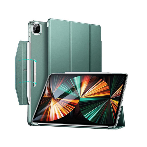 Чехол-книжка ESR для iPad Pro 11 2021 Ascend Trifold Case зеленая
