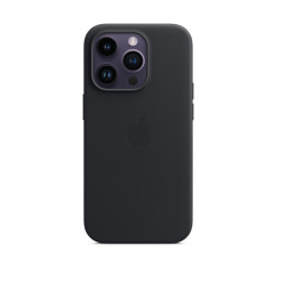 Накладка Apple Leather Case MagSafe для iPhone 14 Pro Midnight купить в Уфе