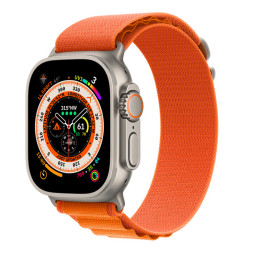 Apple Watch Ultra 49mm Titanium Orange Alpine Loop купить в Уфе