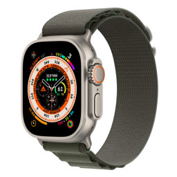 EU Apple Watch Ultra 49mm Titanium Green Alpine Loop L купить в Уфе