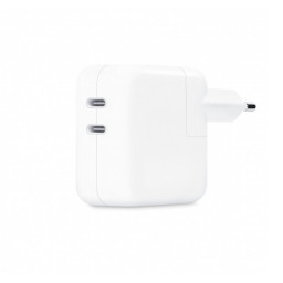 Оригинальное сетевое зарядное устройство Apple Power Adapter 35W Dual USB-C MNWP3ZM/A купить в Уфе