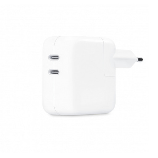 Оригинальное сетевое зарядное устройство Apple Power Adapter 35W Dual USB-C MNWP3ZM/A