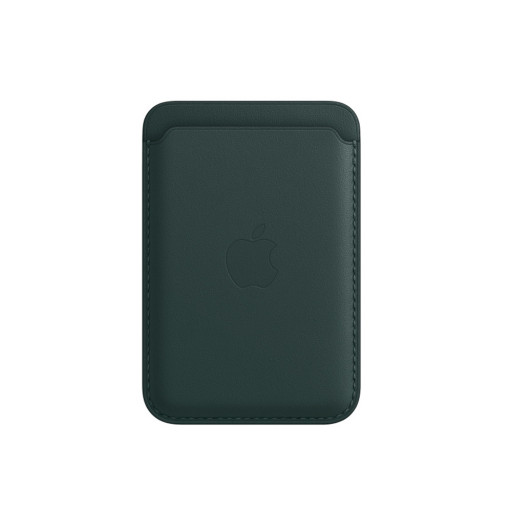 Чехол Apple Leather Wallet MagSafe для iPhone Forest Green