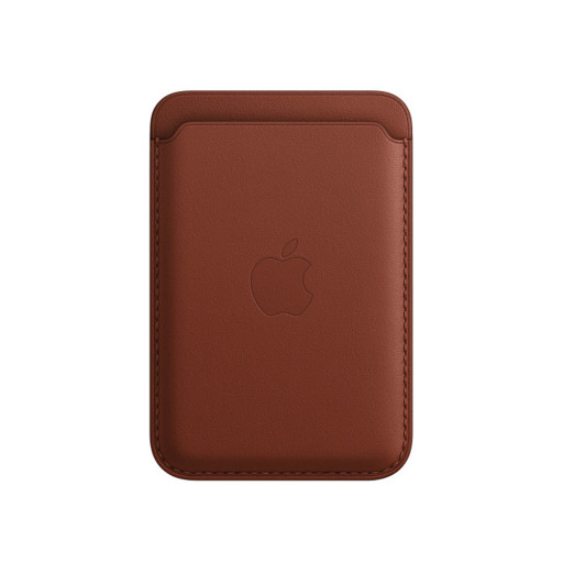 Чехол Apple Leather Wallet MagSafe для iPhone Umber