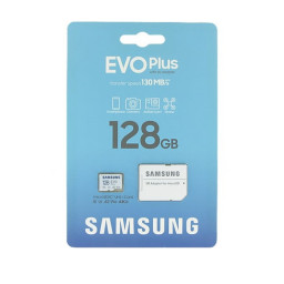 Карта памяти Samsung Evo Plus MicroSDXC 128Gb A2 V30 4K (с адаптером) купить в Уфе
