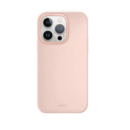 Накладка Uniq для iPhone 14 Pro Max LINO Magsafe розовая купить в Уфе