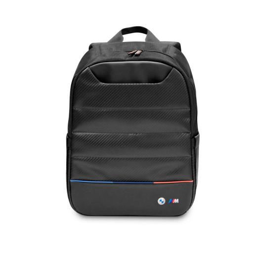 Рюкзак BMW Computer Backpack Carbon Tricolor with pockets черный