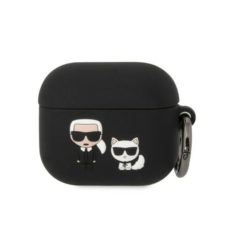 Купить чехол Lagerfeld для Airpods 3 Silicone case with ring Karl