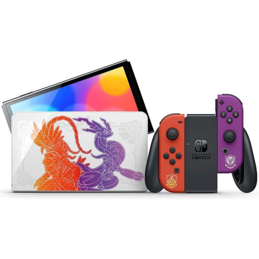 Игровая приставка Nintendo Switch OLED Pokemon Scarlet & Violet Edition