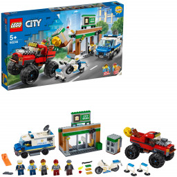 Конструктор LEGO City 60245 - Ограбление полицейского монстр-трака фото купить уфа