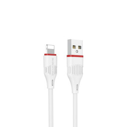 USB кабель Borofone USB to Lightning BX17 1m белый купить в Уфе