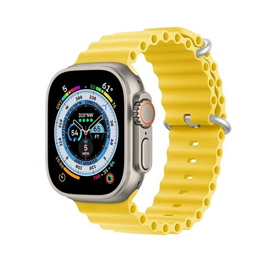 Ремешок Ocean Band для Apple Watch 42/44/45/49mm желтый