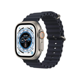 Ремешок Ocean Band для Apple Watch 42/44/45/49mm темно-синий купить в Уфе