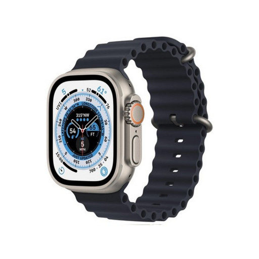 Ремешок Ocean Band для Apple Watch 42/44/45/49mm темно-синий