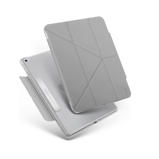 Накладка Uniq для iPad 10.2 Camden Anti-microbial серая