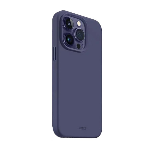 Накладка Uniq для iPhone 14 Pro LINO фиолетовая