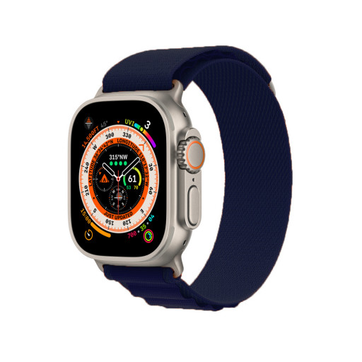 Ремешок Alpine Loop для Apple Watch Ultra 49mm M черный