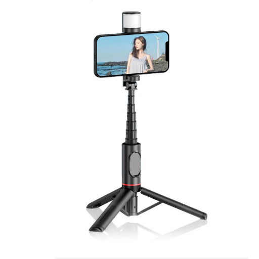 Монопод штатив Funsnap Mock 360° rotatable fill light Selfie Stick Tripod