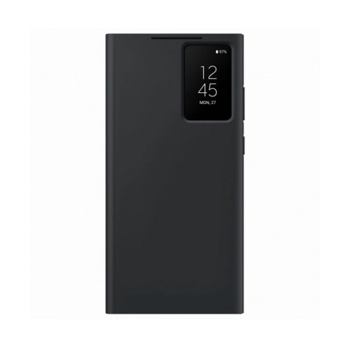 Оригинальный чехол-книжка для Samsung Galaxy S23 Ultra Smart View Wallet Case черная