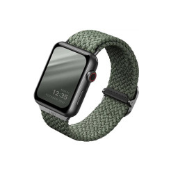 Ремешок Uniq для Apple Watch 38/40/41mm ASPEN Strap Braided зеленый купить в Уфе
