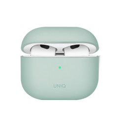 Чехол Uniq для Airpods 3 LINO Liquid silicone зеленый купить в Уфе