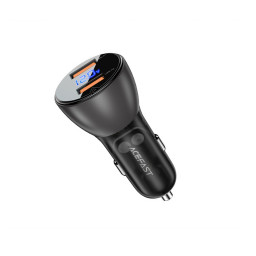 Автомобильное зарядное устройство ACEFAST B7 metal car charger 45W USB-A + USB-A черное купить в Уфе