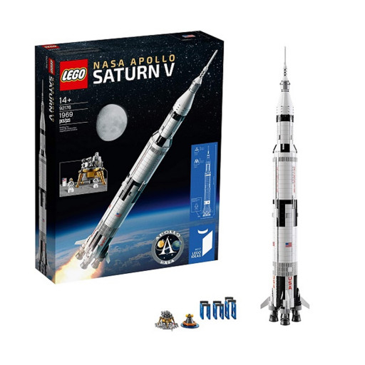 Конструктор LEGO Ideas 92176 - Ракетно-космическая система НАСА Сатурн-5-Аполлон