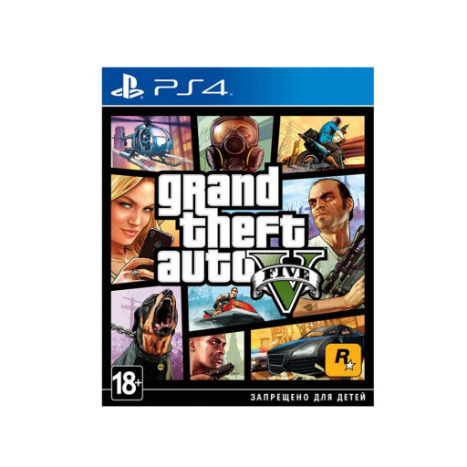 Игра Grand Theft Auto 5 для PS4