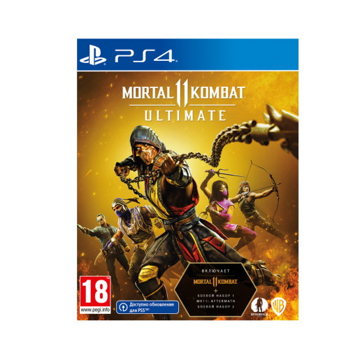 Игра Mortal Kombat 11 Ultimate для PS4