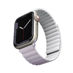 Ремешок Uniq для Apple Watch 38/40/41mm Revix reversible Magnetic фиолетовый/белый купить в Уфе