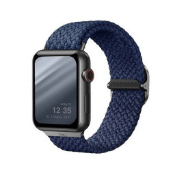 Ремешок Uniq для Apple Watch 42/44/45mm ASPEN Design strap Braided синий купить в Уфе