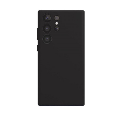 Накладка для Samsung Galaxy S23 Ultra Silicon Cover черная