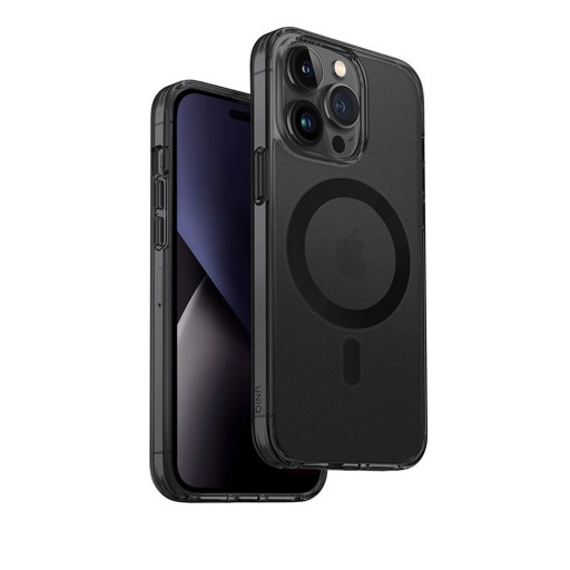 Накладка Uniq для iPhone 14 Pro Lifepro Xtreme AF Frost smoke MagSafe