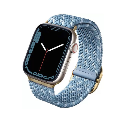 Ремешок Uniq для Apple Watch 38/40/41mm ASPEN Design strap Braided Cerulean blue