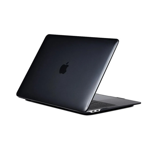 Чехол-накладка пластиковая для Macbook Air 15 A2941 глянцево-черная