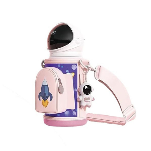 Термос TSLB Insulated Flask Cute 500ml Astronaut Kids розовый