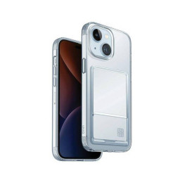 Накладка Uniq для iPhone 15 Air Fender ID cardslot Clear купить в Уфе