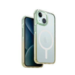 Накладка Uniq для iPhone 15 Combat DUO Sea Green/Soft Yellow MagSafe купить в Уфе