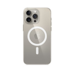 Накладка Apple Clear Case MagSafe для iPhone 15 Pro Max прозрачная купить в Уфе