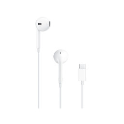 Оригинальные наушники Apple EarPods с коннектором USB-C MTJY3ZE/A купить в Уфе