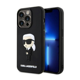 Накладка Lagerfeld для iPhone 14 Pro Max 3D Rubber NFT Karl Ikonik Black купить в Уфе