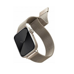 Ремешок Uniq для Apple Watch 42/44/45mm Dante Strap Mesh Steel белый купить в Уфе