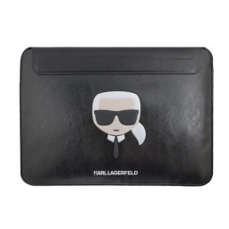 Чехол Lagerfeld для MacBook 13/14 PU leather Sleeve Karl Ikonik Black купить в Уфе